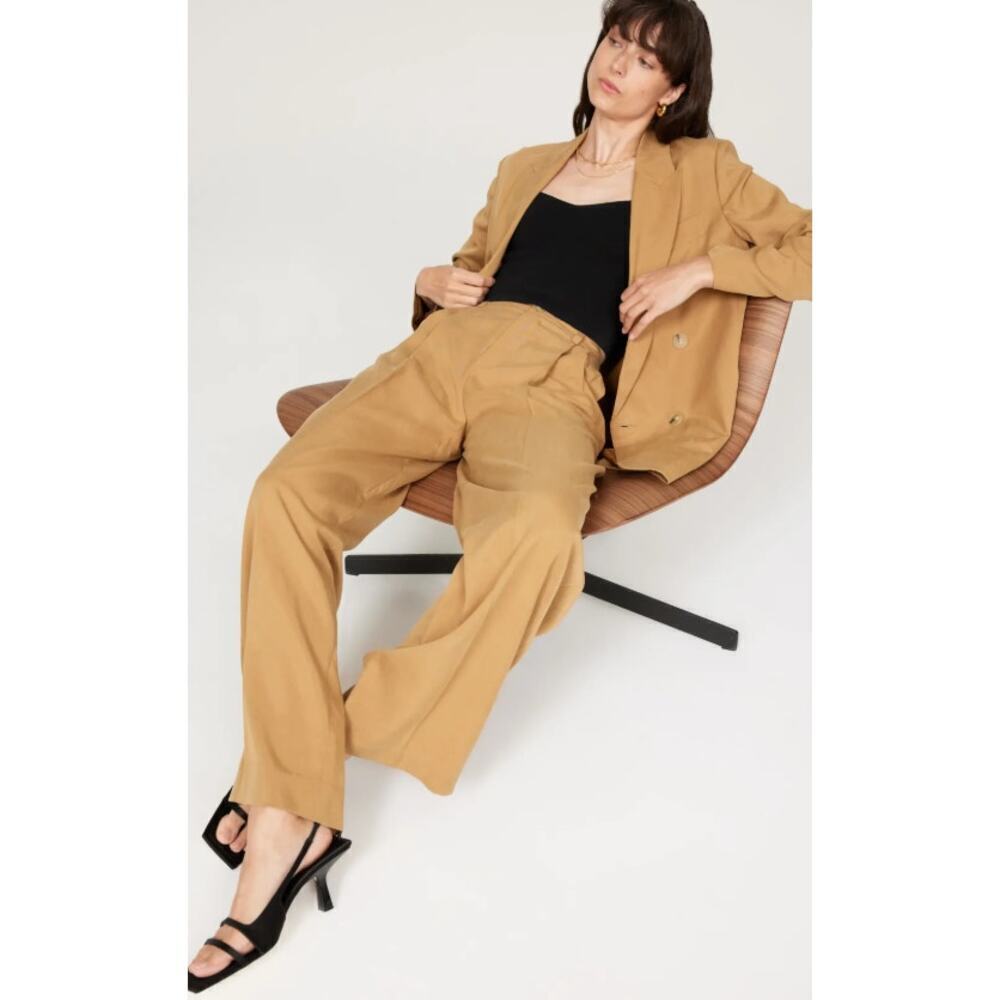 VINCE. Drop Waist Pleated Pants
